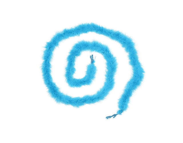 Boas de plumas, (1,9 metros) En varios colores.