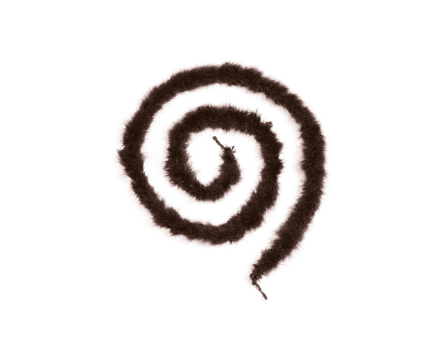 Boas de plumas, (1,9 metros) En varios colores.