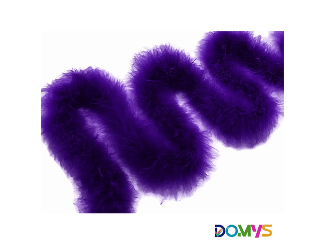 Boas de plumas, (1,9 metros) En varios colores.