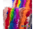 Boas de plumas, (1,9 metros) En varios colores.