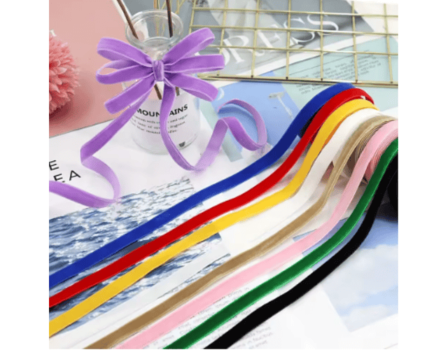 Cinta de Tela Terciopelo 1 cm