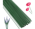 Alambre Floral Forrado en Plástico (2mm x 30 cm de Largo) Pack de 20 Unidades