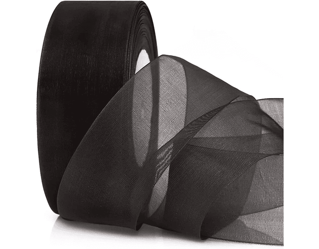 Cinta Organza 1 cm Rollo contiene (22,8 metros)