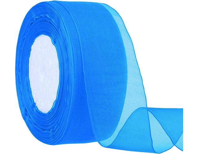 Cinta Organza 1 cm Rollo contiene (22,8 metros)