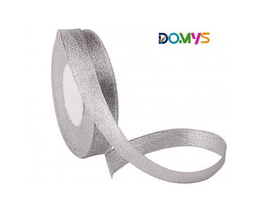 Cinta Organza Plateada (1,5cm) 