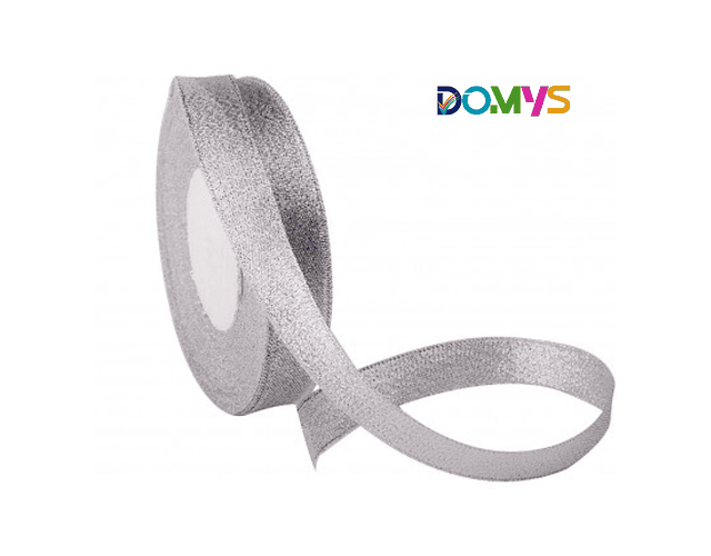 Cinta Organza Plateada (1,5cm) 