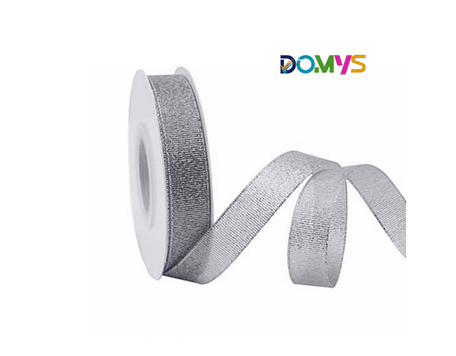 Cinta Organza Plateada (2 cm) 