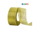 Cinta Organza Dorada (4cm)