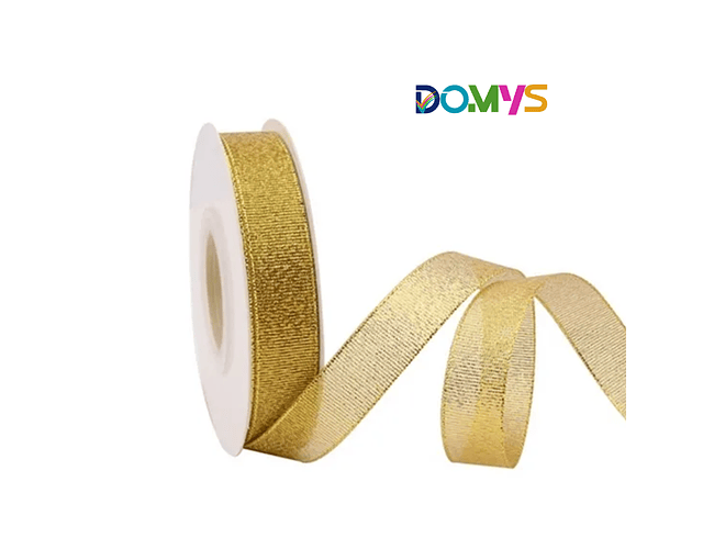 Cinta Organza Dorada  (1,5 cm)