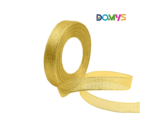 Cinta Organza Dorada (1 cm)