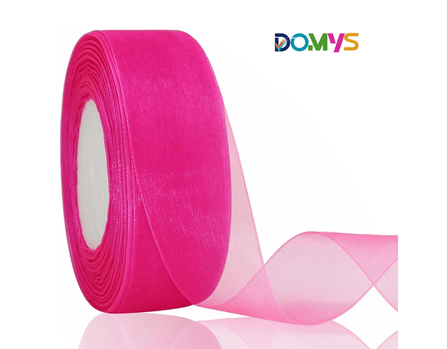 Cinta Organza 2 cm Rollo contiene (22,8 metros)