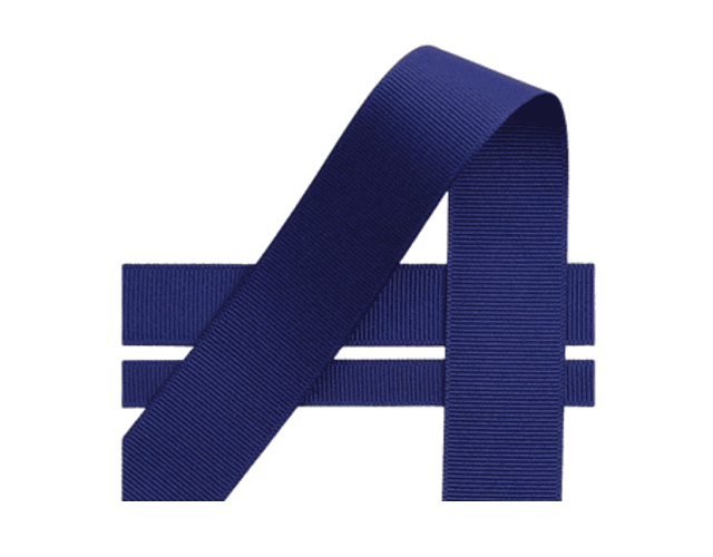 Cintas de Tela Falla,  Gross, Grosgrain (1 cm) Rollo de 13,7 metros