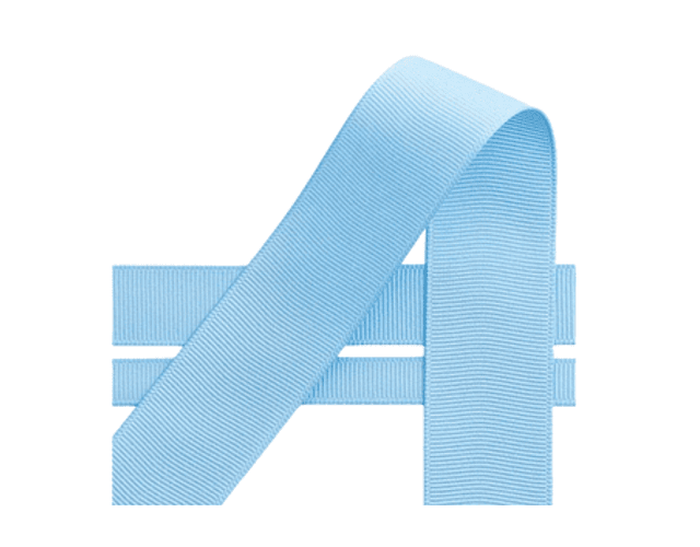 Cintas de Tela Falla,  Gross, Grosgrain (1 cm) Rollo de 13,7 metros