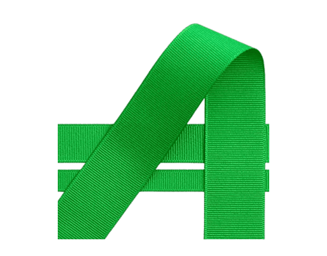 Cintas de Tela Falla,  Gross, Grosgrain (1 cm) Rollo de 13,7 metros