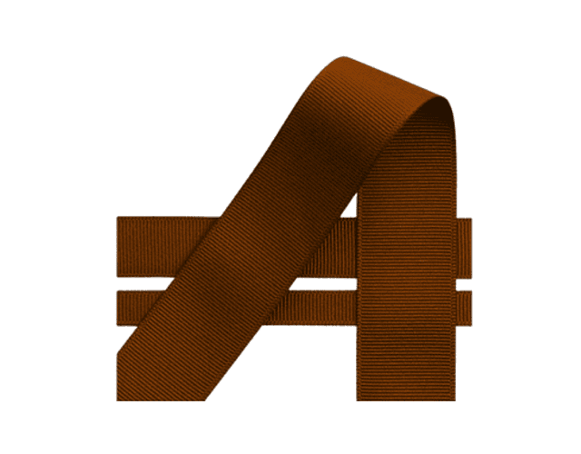 Cintas de Tela Falla,  Gross, Grosgrain (1 cm) Rollo de 13,7 metros