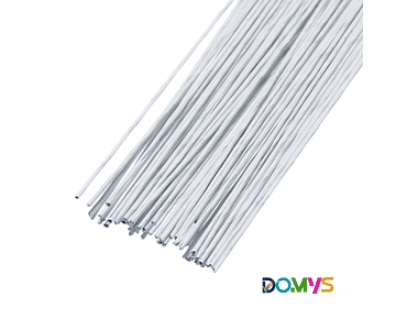 Alambre Floral  Blanco (1,2 mm x 40 cm de Largo) Pack de 20 Unidades