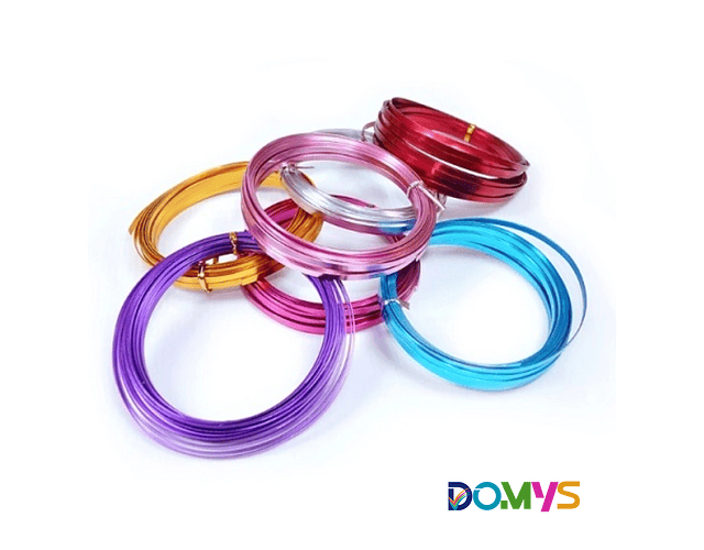 Alambres de Aluminio (1mm x 5 metros) para manualidades 