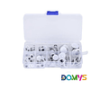 Caja de Ojos Locos  / Ojos Moviles Autoadeshivos en varios medida 260 Unidades