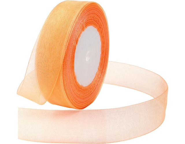 Cinta Organza 1 cm Rollo contiene (22,8 metros)