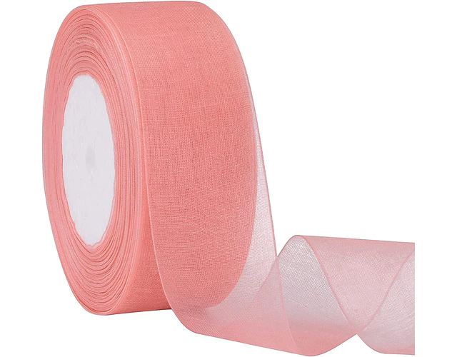 Cinta Organza 4 cm Rollo contiene (22,8 metros)