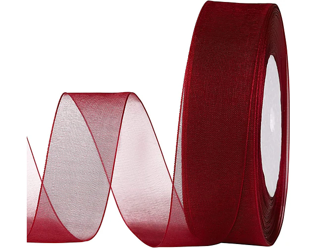 Cinta Organza 4 cm Rollo contiene (22,8 metros)
