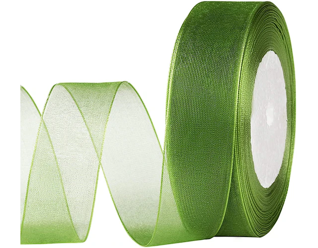 Cinta Organza 4 cm Rollo contiene (22,8 metros)
