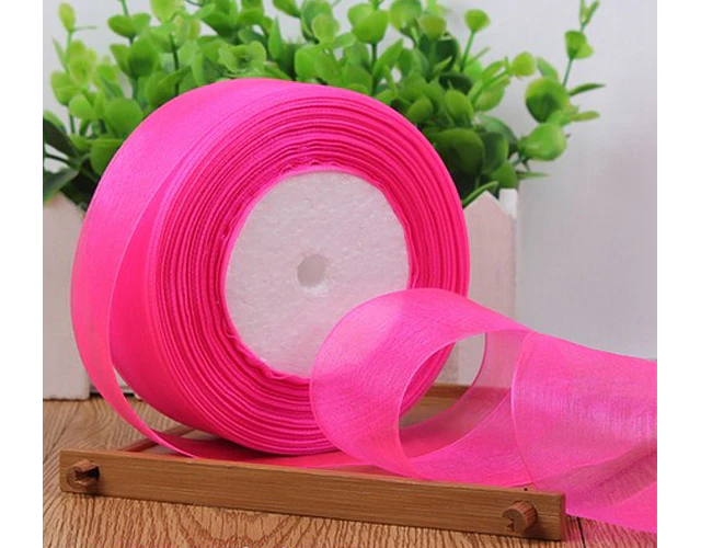 Cinta Organza 4 cm Rollo contiene (22,8 metros)
