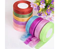 Cinta Organza 4 cm Rollo contiene (22,8 metros)