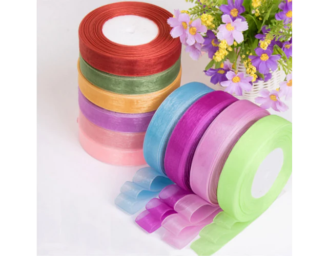 Cinta Organza 4 cm Rollo contiene (22,8 metros)