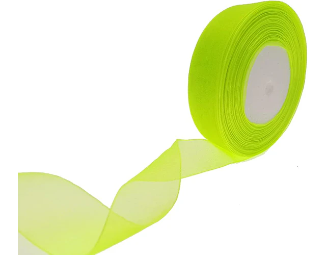 Cinta Organza 4 cm Rollo contiene (22,8 metros)