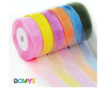 Cinta Organza 4 cm Rollo contiene (22,8 metros)