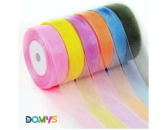 Cinta Organza 4 cm Rollo contiene (22,8 metros)