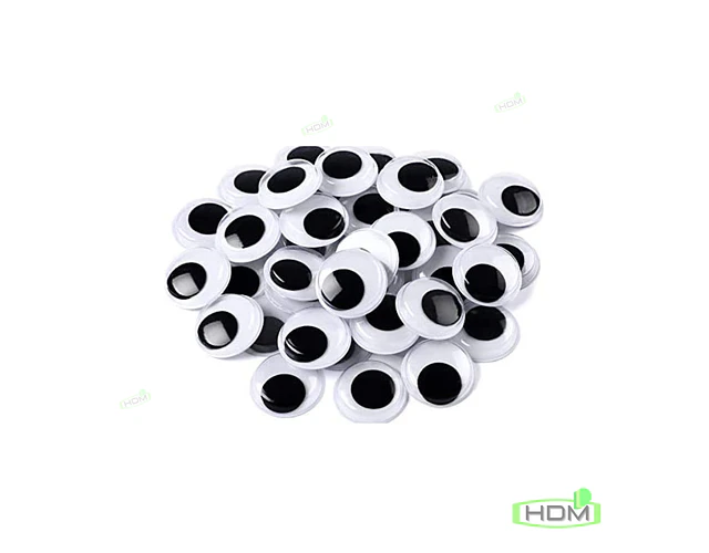 Ojos Locos, Ojitos Moviles. En medidas. 10mm, 15mm, 18mm, 10mm, 22mm, 24mm