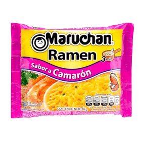 Maruchan Fideos Ramen Camarón 85g x 24 Unidades