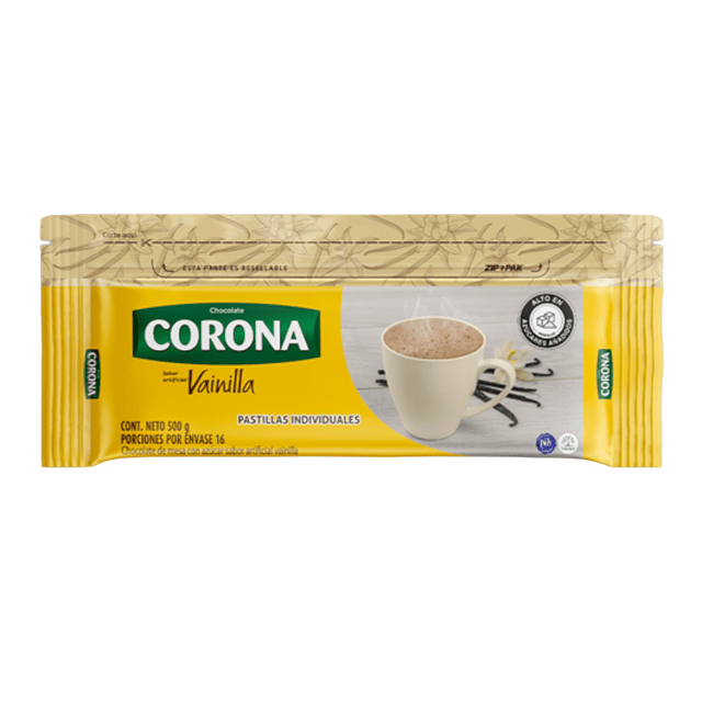 Chocolate Corona Vainilla 500gr