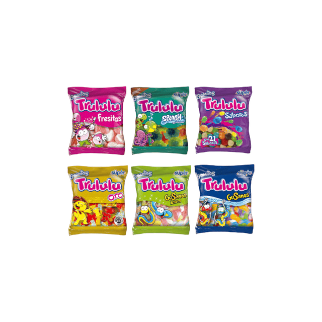 Gomitas Trululu Sabores Variados 26 Unidades