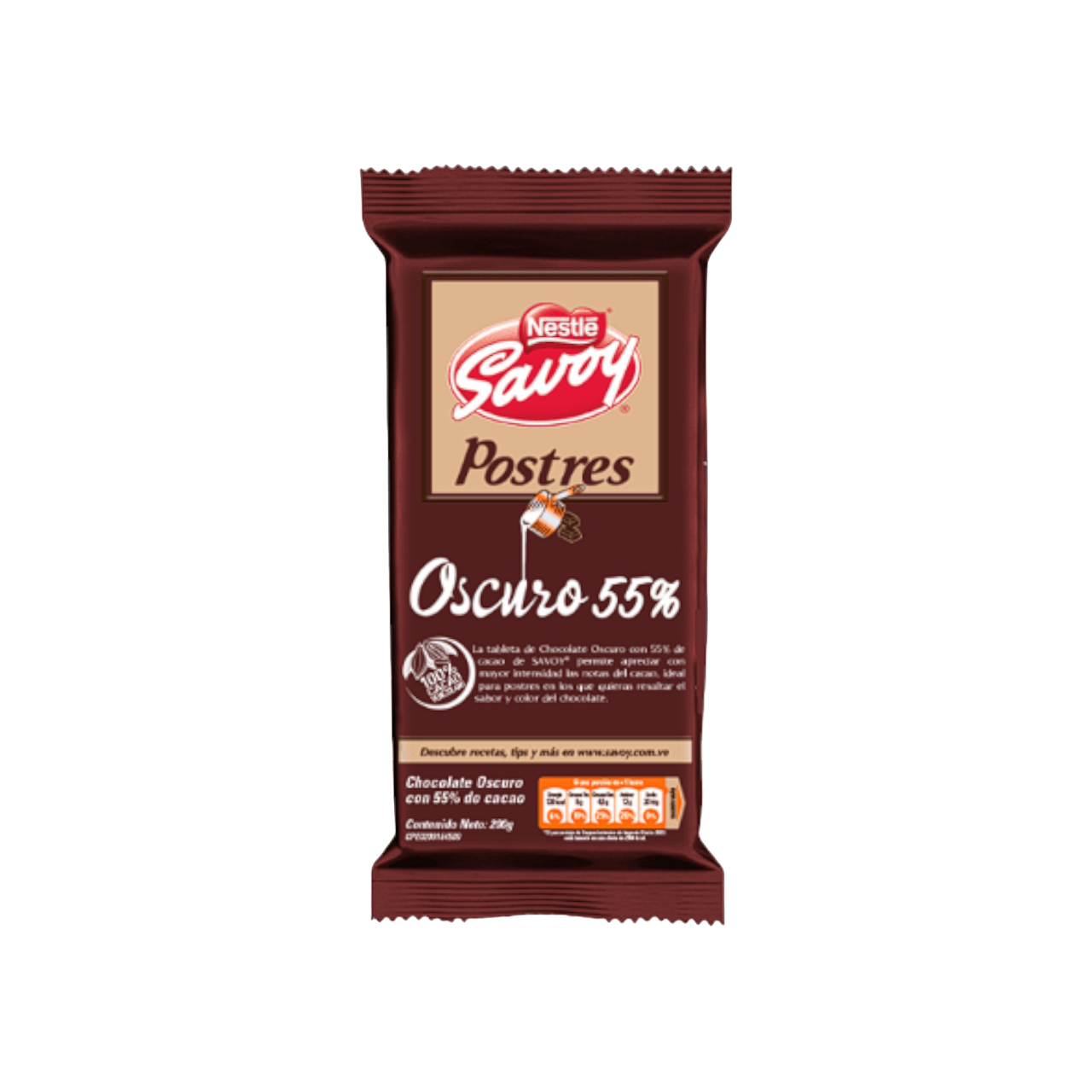 Savoy Chocolate Postre 55%