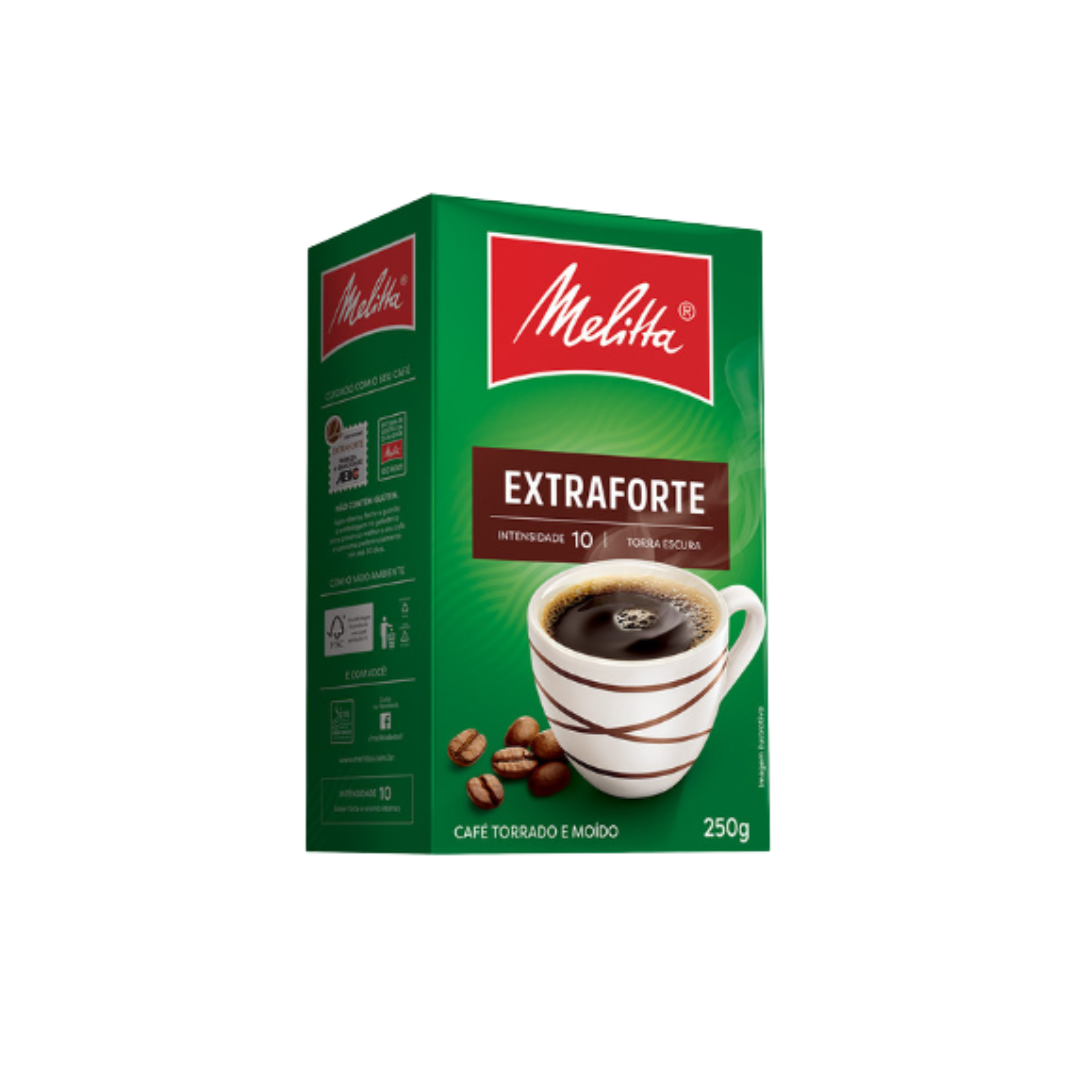 Café Melitta Tostado Molido Extrafuerte 250 grs.