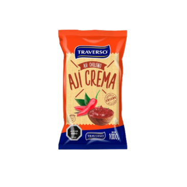 Ají Crema Traverso Foodservice Bolsa 1Kg
