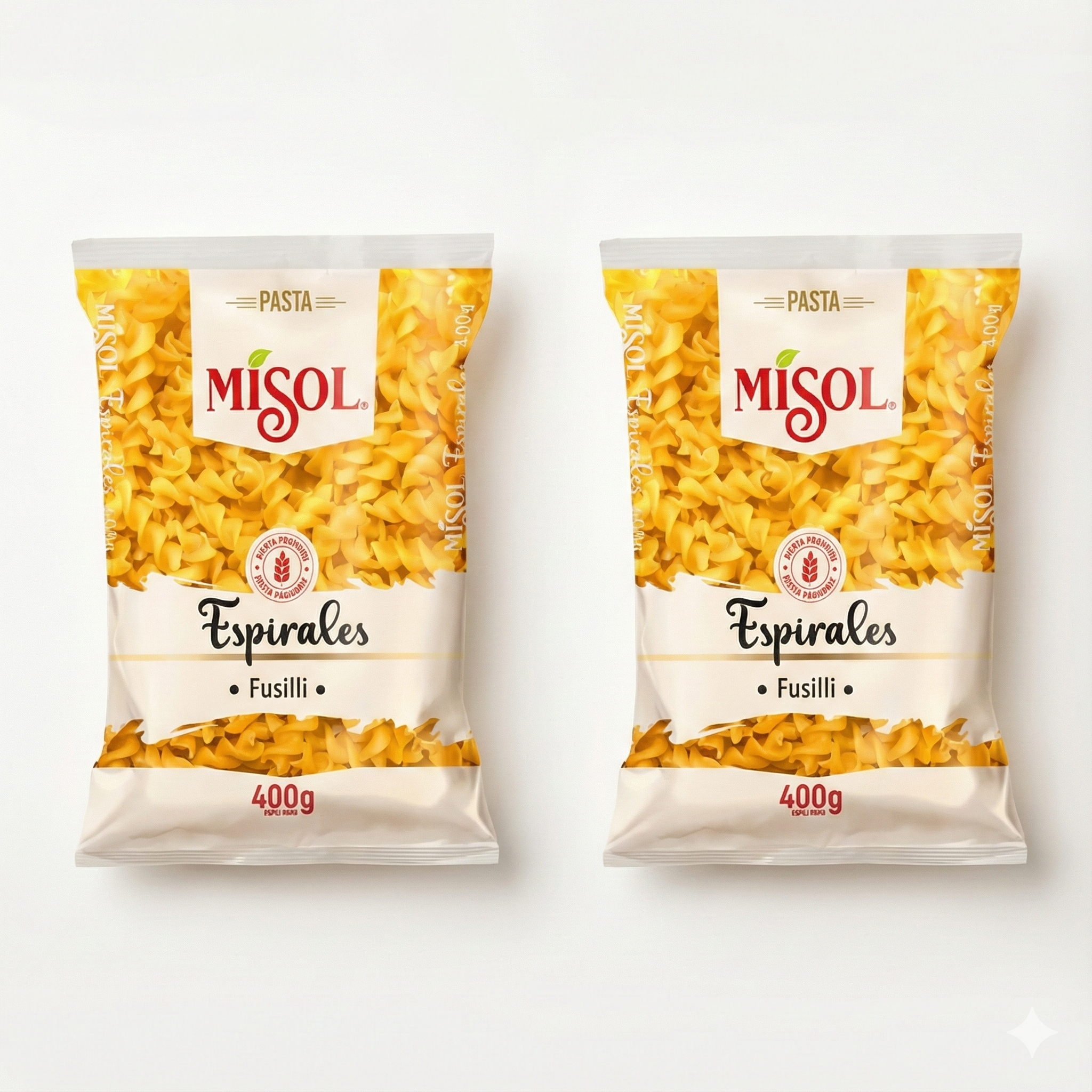 FIDEOS PARMA ESPIRALES 400GR (30)