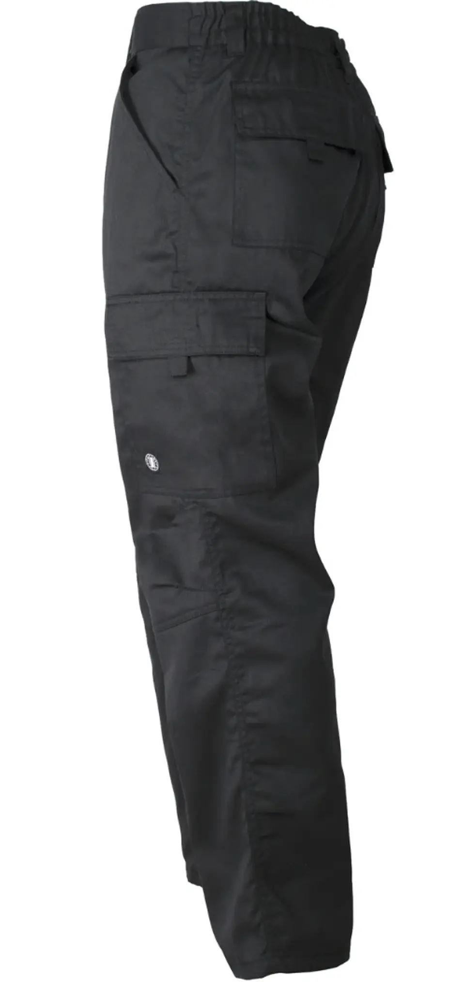 PANTALON CARGO NEGRO GABARDINA - PRACTICAL LINE 3