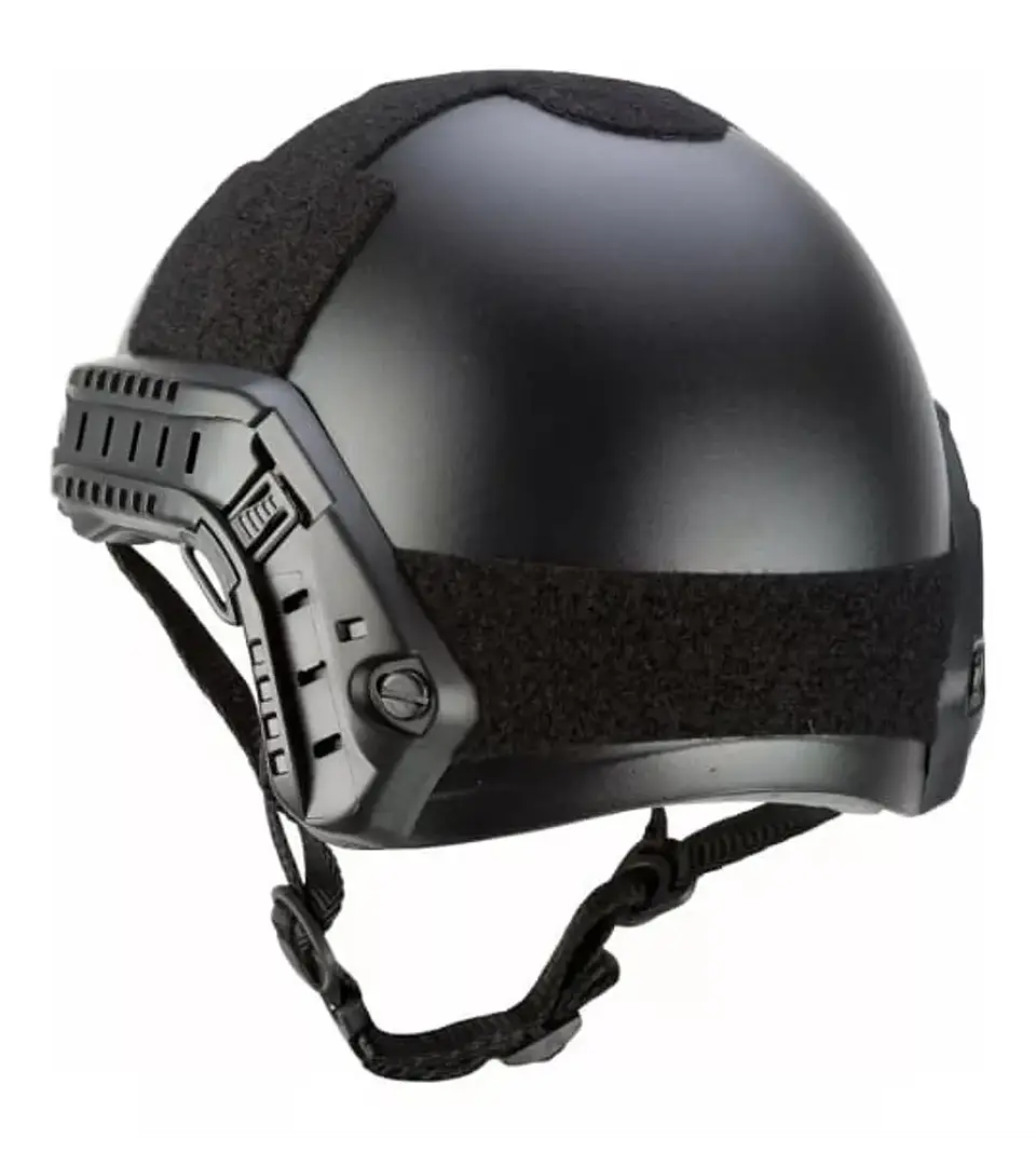 Casco Táctico Negro para Guardia de Seguridad 3