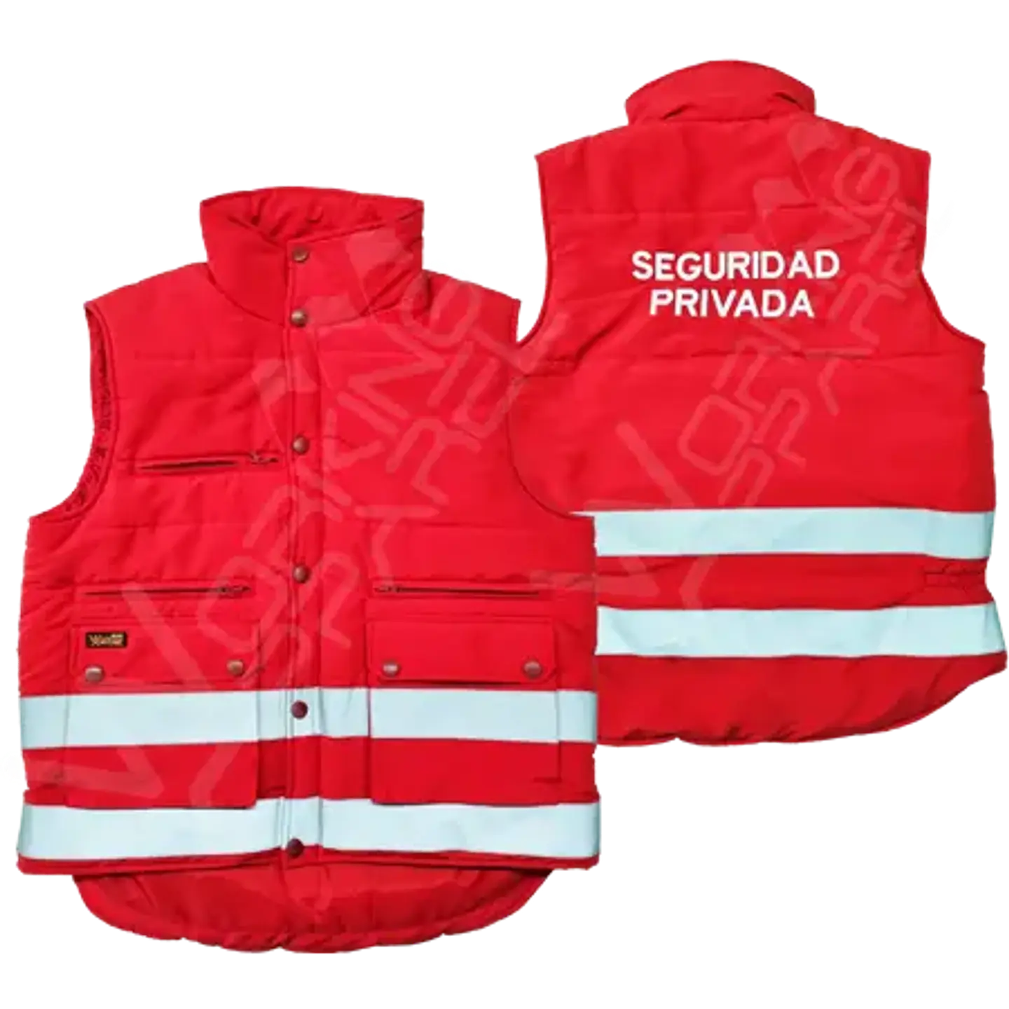 Geólogo Rojo tipo Parka para Guardia de Seguridad 1