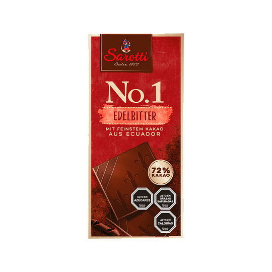 Chocolate en Barra Sarotti 100 GR