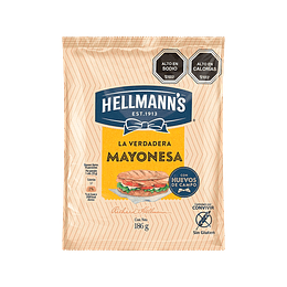 Mayonesa Hellmans Sachet (12 x 186 GR)