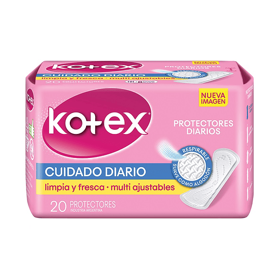 Protector Diario Kotex (12 x 20 UD)