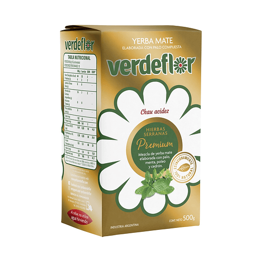 Yerba Mate Verdeflor Premium (6 x 500 GR)