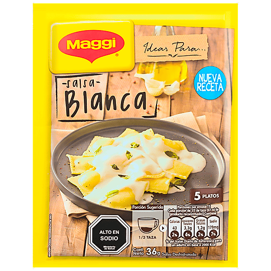 Salsa Blanca Maggi (25 Sobres)