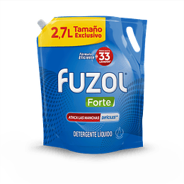 Detergente Forte Doypack Fuzol (2 x 2.7 LT)