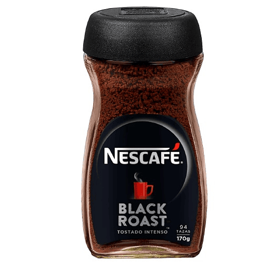 Nescafé Black Roast Frasco (6 x 170 G)